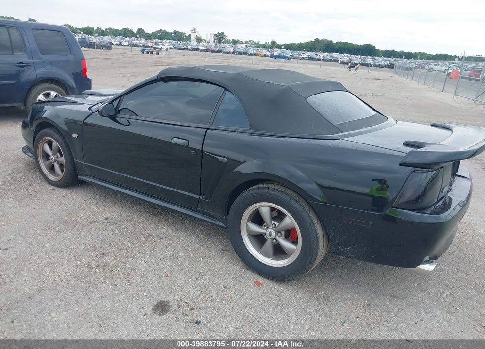 2003 FORD MUSTANG GT VIN: 1FAFP45X33F316275