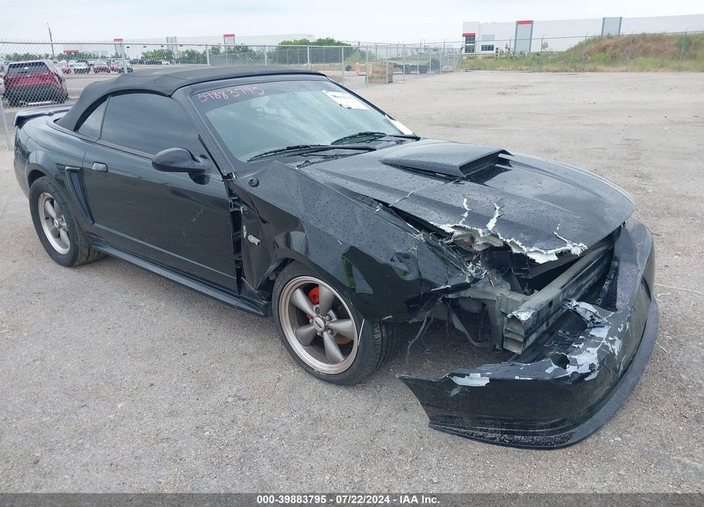 2003 FORD MUSTANG GT VIN: 1FAFP45X33F316275