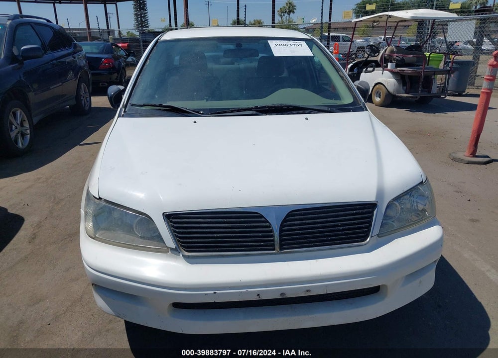 2003 MITSUBISHI LANCER ES VIN: JA3AJ26E83U092552