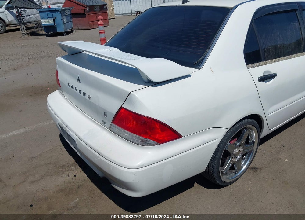 2003 MITSUBISHI LANCER ES VIN: JA3AJ26E83U092552