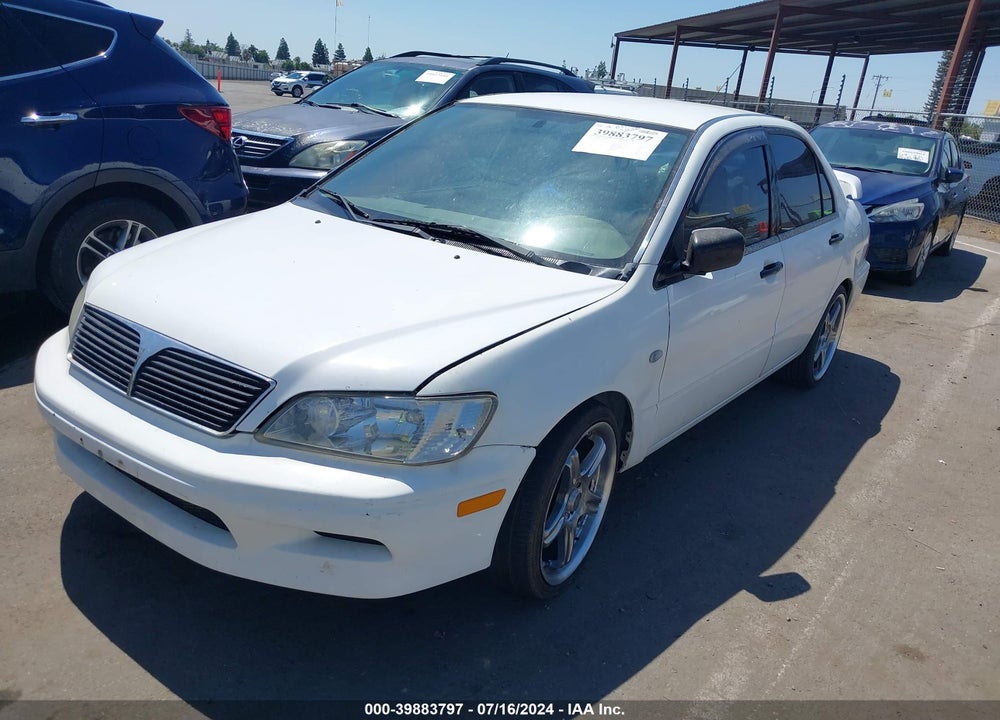 2003 MITSUBISHI LANCER ES VIN: JA3AJ26E83U092552