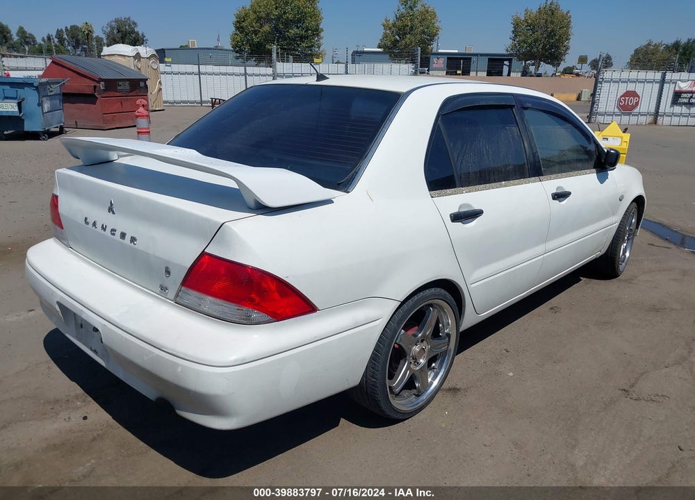 2003 MITSUBISHI LANCER ES VIN: JA3AJ26E83U092552