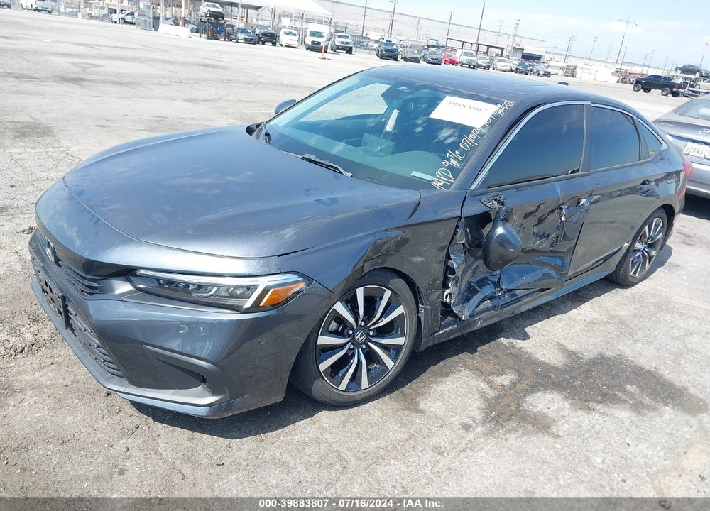 2022 HONDA CIVIC EX VIN: 2HGFE1F7XNH319139