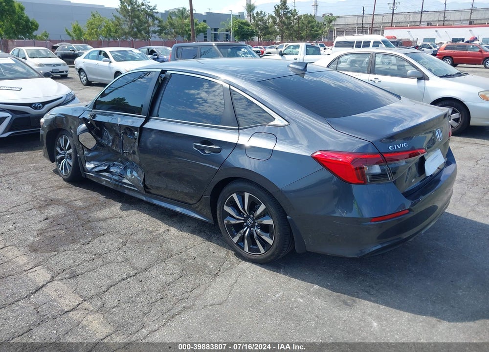 2022 HONDA CIVIC EX VIN: 2HGFE1F7XNH319139