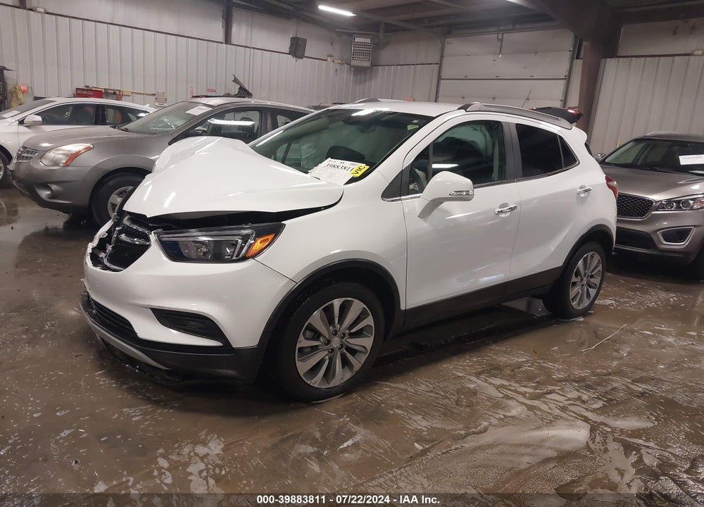2018 BUICK ENCORE PREFERRED VIN: KL4CJASB8JB712657