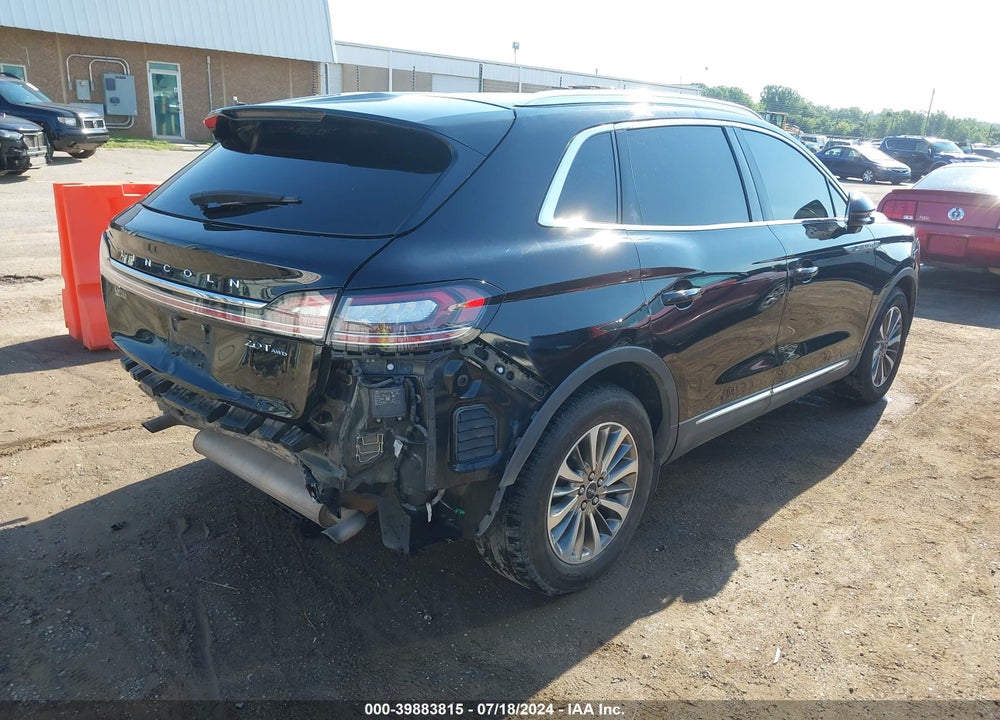 2019 LINCOLN NAUTILUS SELECT VIN: 2LMPJ8K90KBL14173