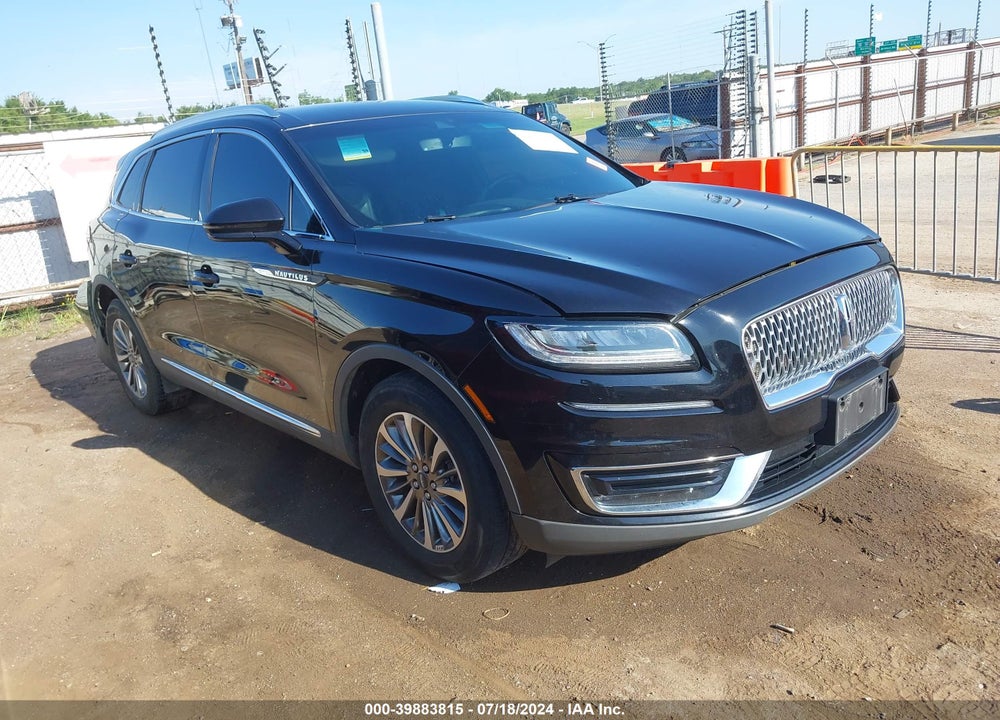 2019 LINCOLN NAUTILUS SELECT VIN: 2LMPJ8K90KBL14173