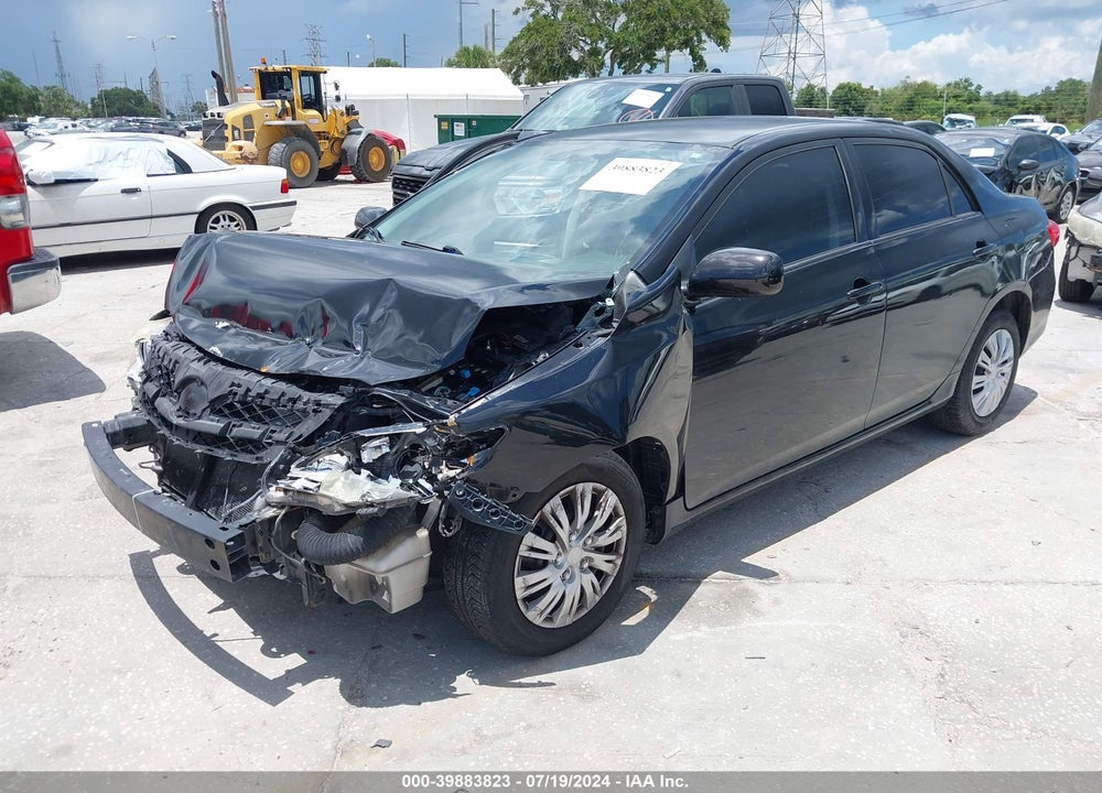 2011 TOYOTA COROLLA LE VIN: JTDBU4EE4B9124134