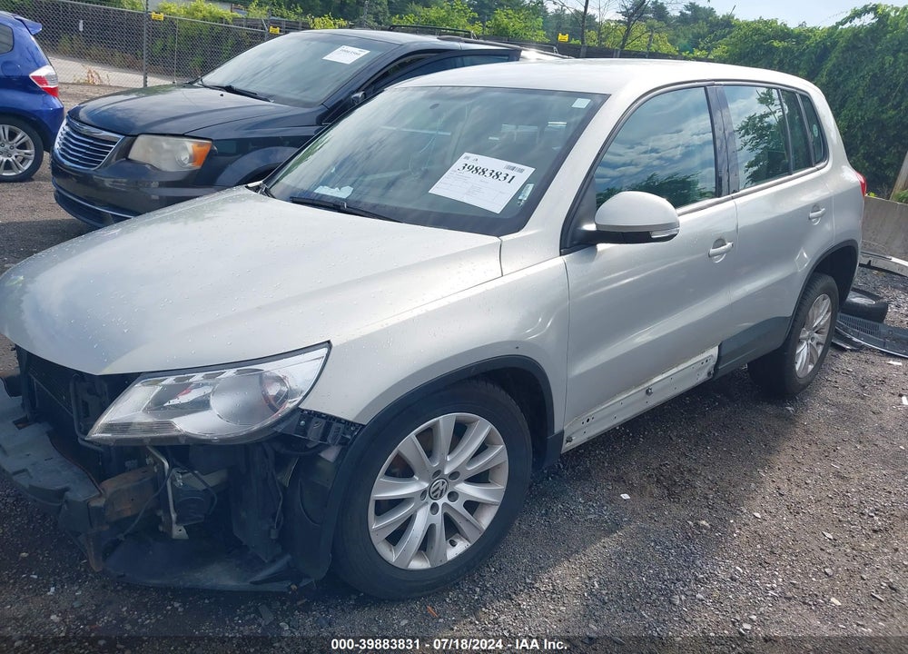 2009 VOLKSWAGEN TIGUAN S/SE/SEL VIN: WVGAV75N69W519899
