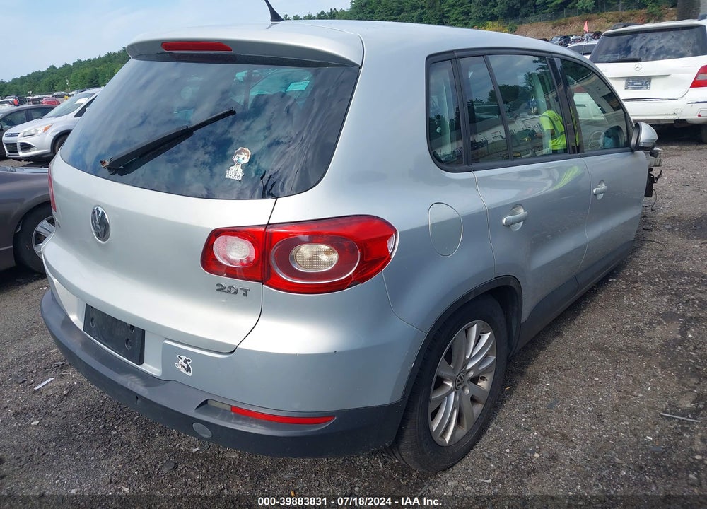 2009 VOLKSWAGEN TIGUAN S/SE/SEL VIN: WVGAV75N69W519899