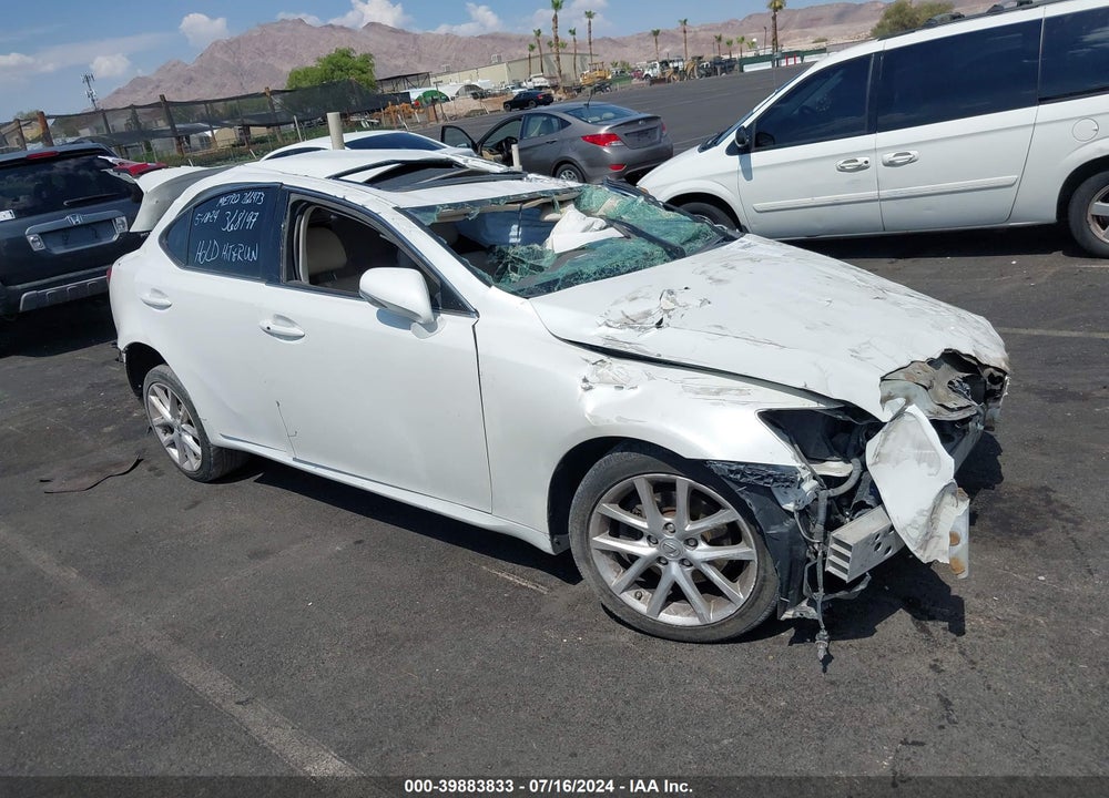 2012 LEXUS IS 250 VIN: JTHCF5C24C5055871