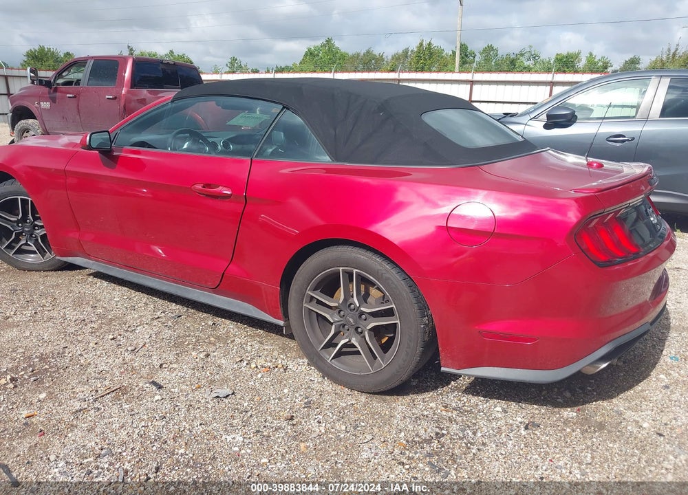 2023 FORD MUSTANG ECOBOOST PREMIUM VIN: 1FATP8UH3P5100670