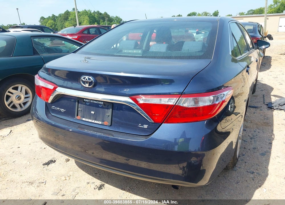 2016 TOYOTA CAMRY LE VIN: 4T4BF1FK2GR527693