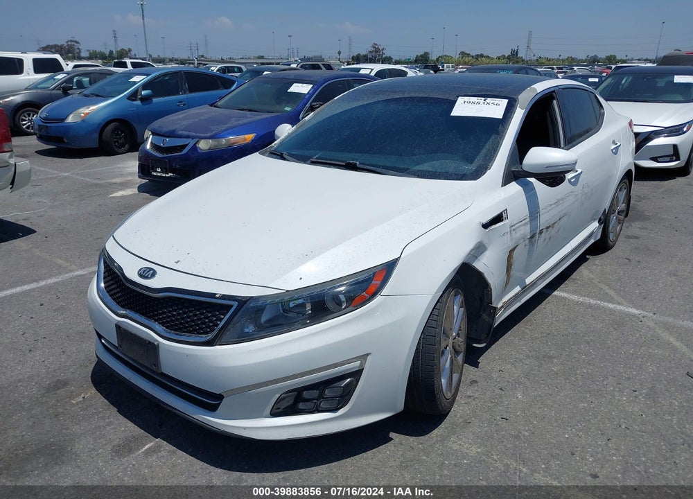 2015 KIA OPTIMA SXL TURBO VIN: 5XXGR4A64FG356571