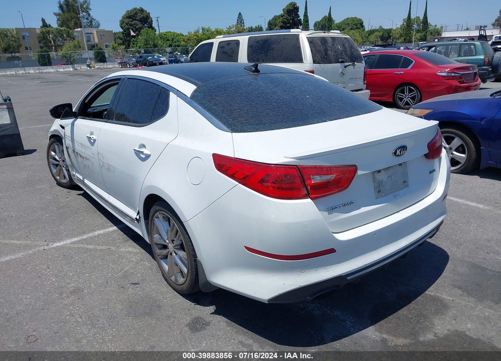 2015 KIA OPTIMA SXL TURBO VIN: 5XXGR4A64FG356571