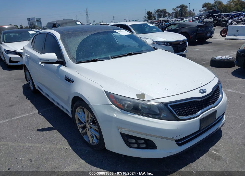 2015 KIA OPTIMA SXL TURBO VIN: 5XXGR4A64FG356571