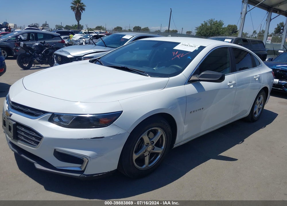 2016 CHEVROLET MALIBU LS VIN: 1G1ZB5ST6GF359987