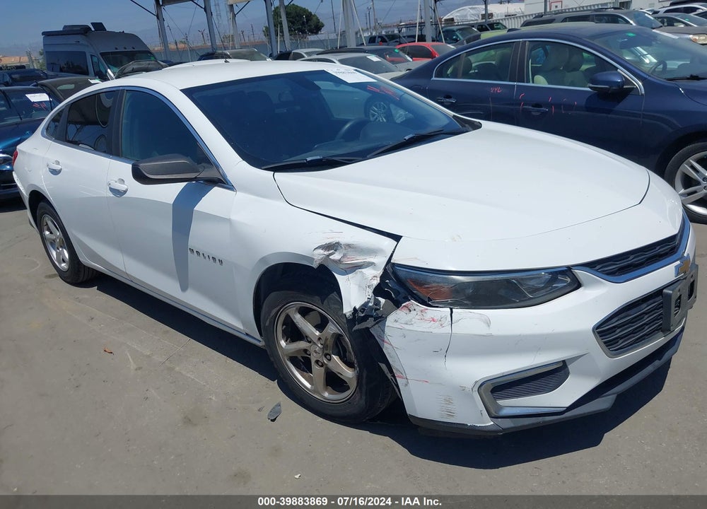 2016 CHEVROLET MALIBU LS VIN: 1G1ZB5ST6GF359987