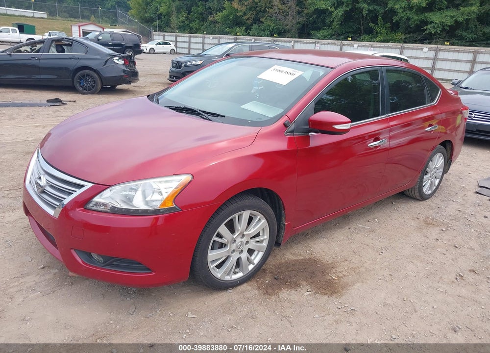 2014 NISSAN SENTRA SL VIN: 3N1AB7AP6EY314609