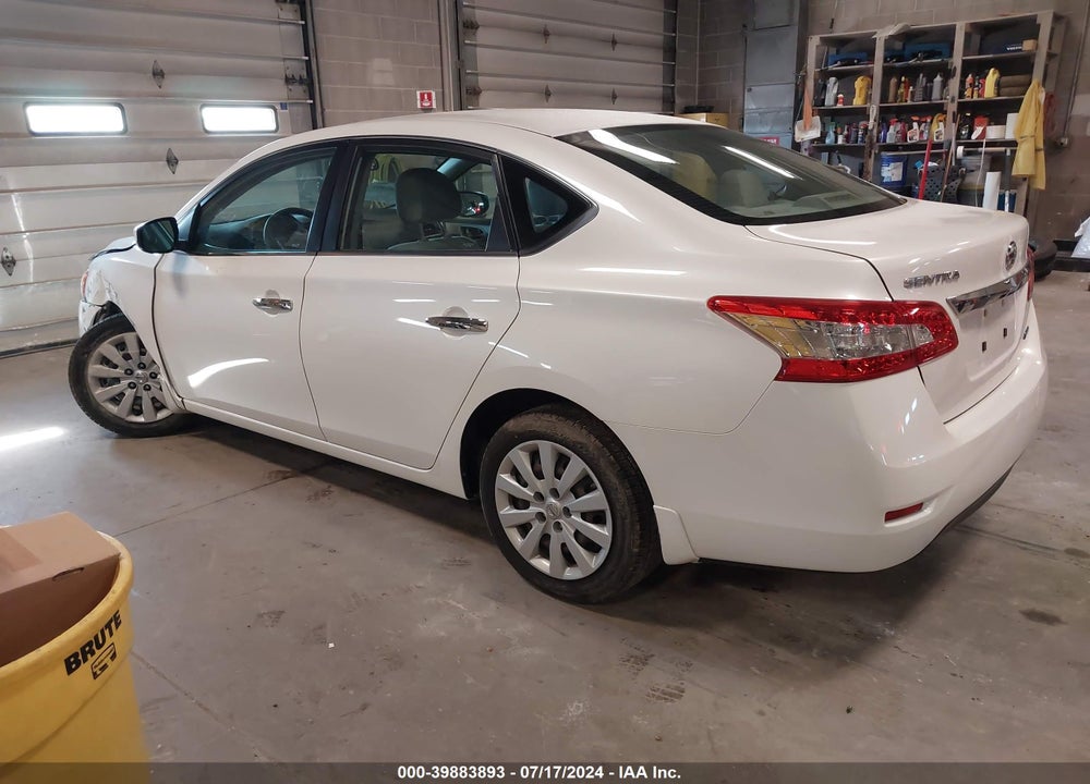 2014 NISSAN SENTRA S VIN: 3N1AB7AP4EL687094