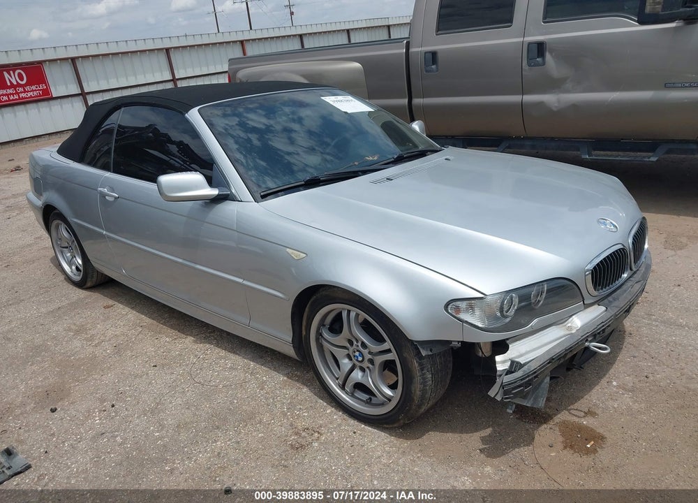 2004 BMW 330CI VIN: WBABW53414PL41467