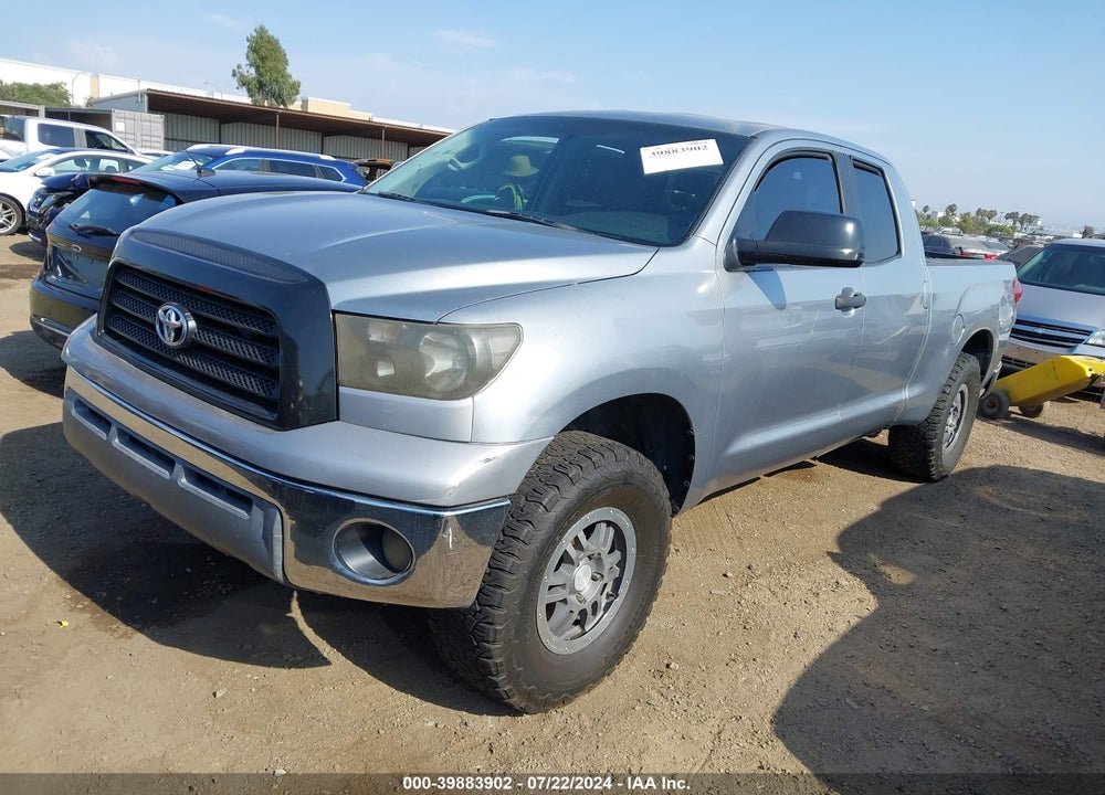 2008 TOYOTA TUNDRA SR5 5.7L V8 VIN: 5TFBV54198X038145