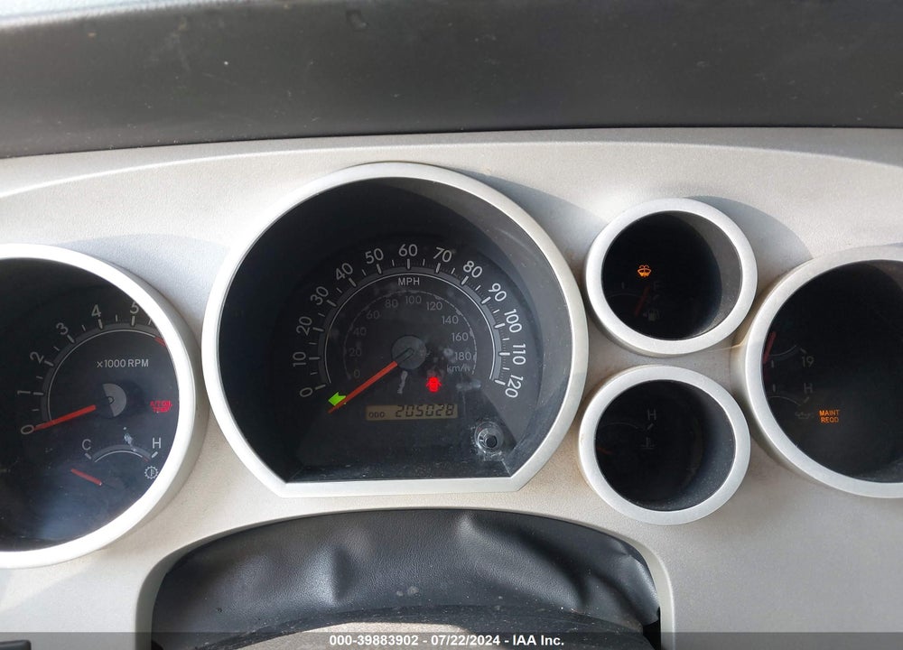 2008 TOYOTA TUNDRA SR5 5.7L V8 VIN: 5TFBV54198X038145