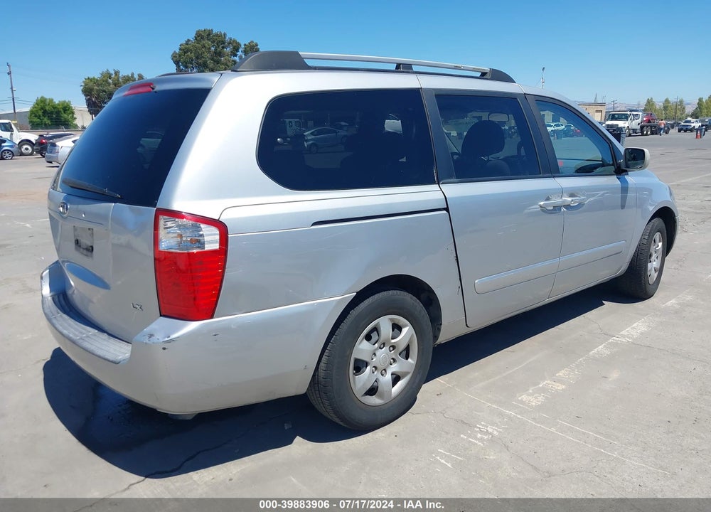 2007 KIA SEDONA LX VIN: KNDMB233576142820