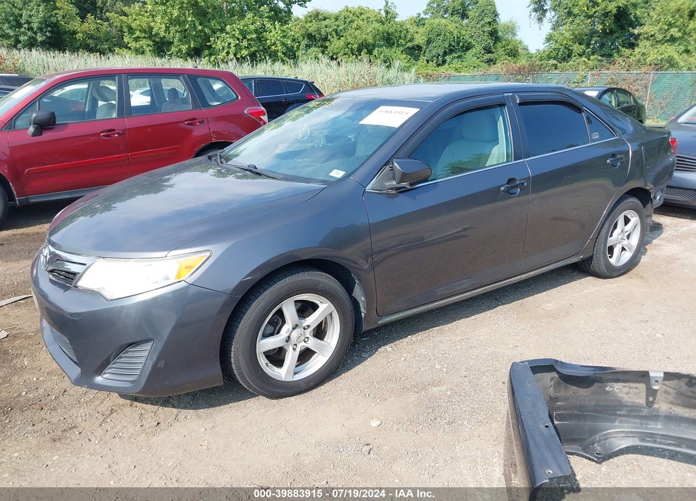 2012 TOYOTA CAMRY LE VIN: 4T1BF1FK2CU118677