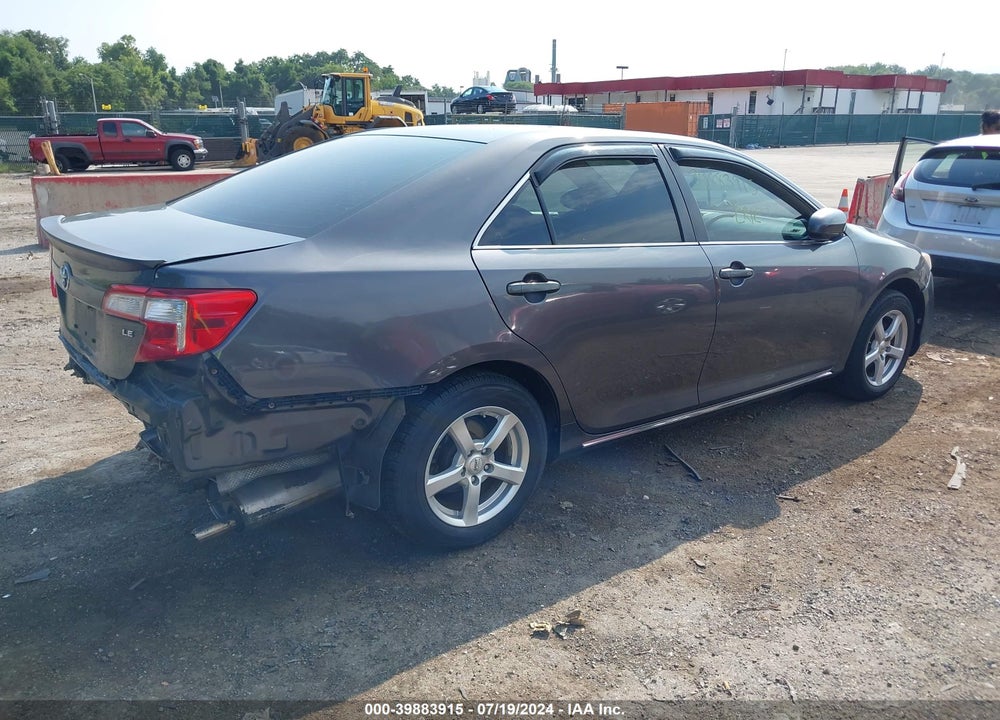 2012 TOYOTA CAMRY LE VIN: 4T1BF1FK2CU118677