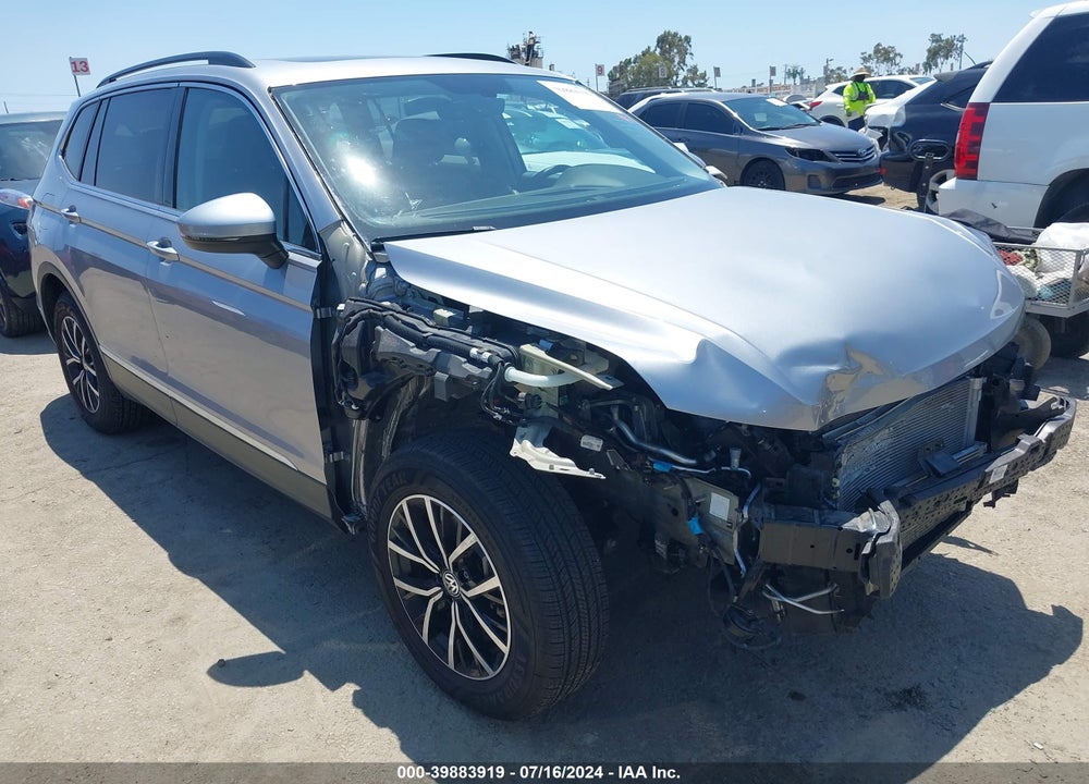 2021 VOLKSWAGEN TIGUAN 2.0T SE/2.0T SE R-LINE BLACK/2.0T SEL VIN: 3VV2B7AX0MM057536