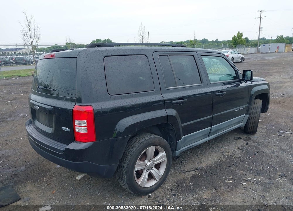 2011 JEEP PATRIOT SPORT VIN: 1J4NT1GA3BD146867