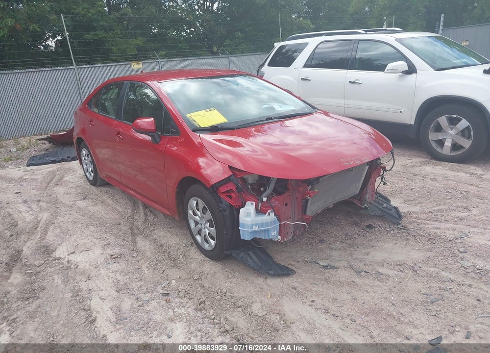 2021 TOYOTA COROLLA LE VIN: JTDEPMAE8MJ146701