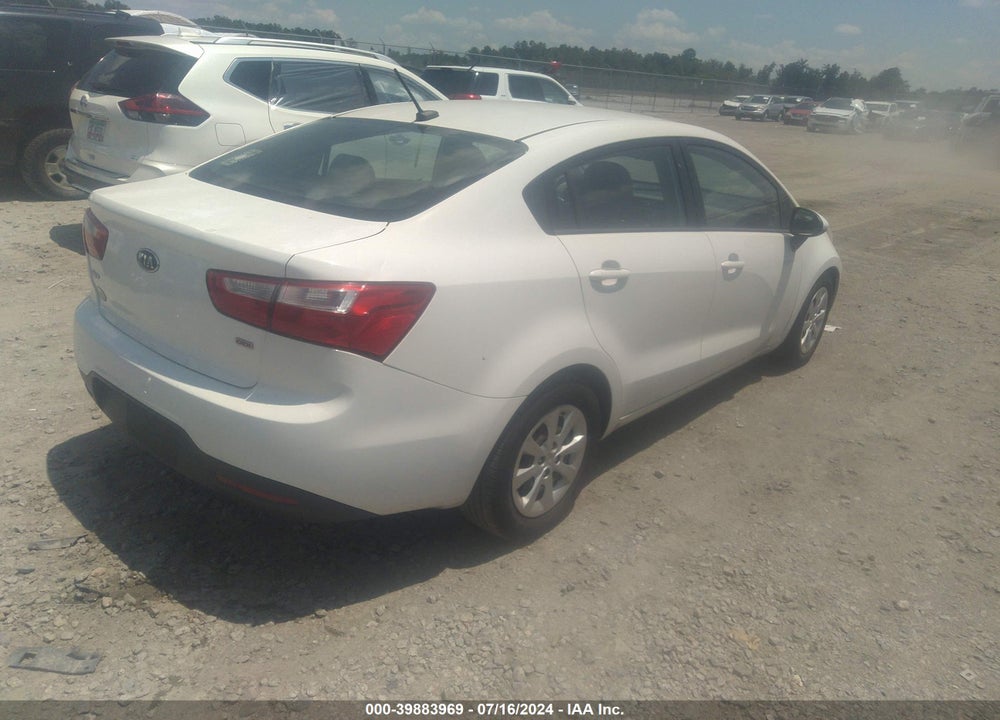 2015 KIA RIO LX VIN: KNADM4A31F6455366