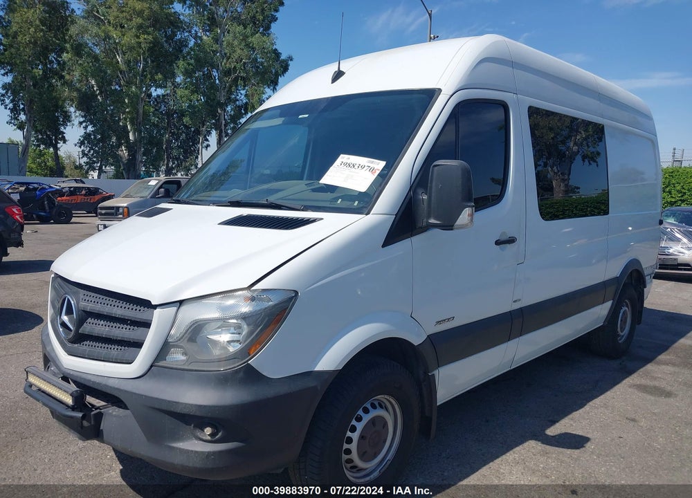 2016 MERCEDES-BENZ SPRINTER 2500 NORMAL ROOF VIN: 8BTPE7DD7GE123340