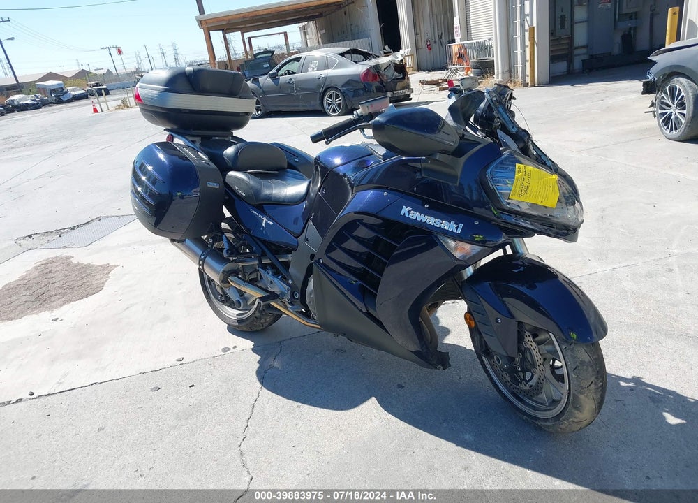 2010 KAWASAKI ZG1400 D VIN: JKBZGND16AA000234
