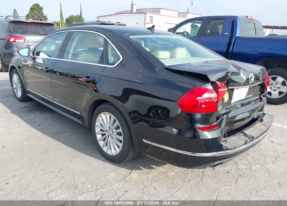 2016 VOLKSWAGEN PASSAT 1.8T SE VIN: 1VWBT7A38GC013179