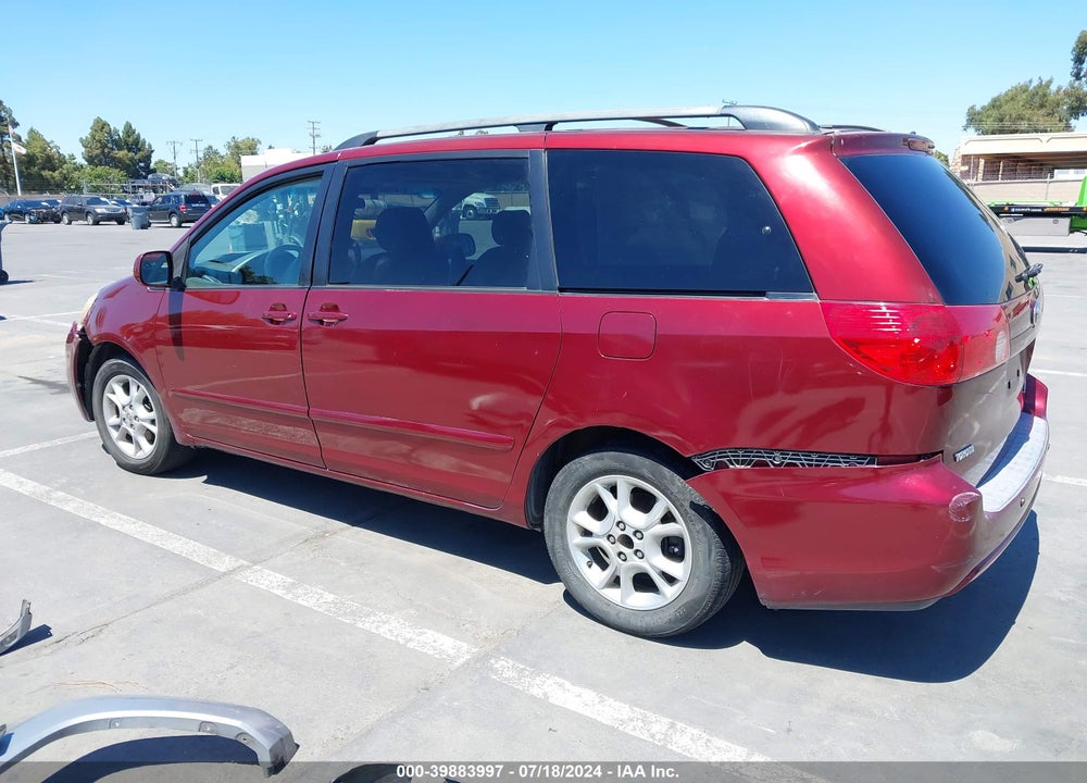 2006 TOYOTA SIENNA XLE VIN: 5TDZA22CX6S489908