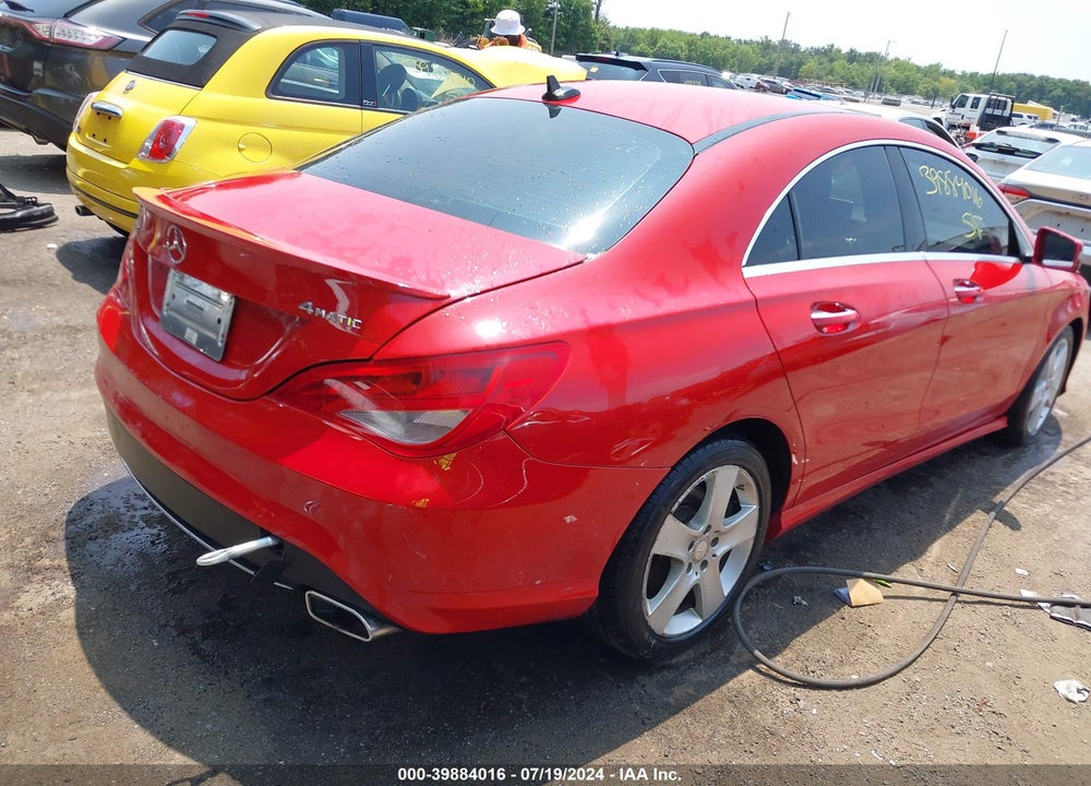 2016 MERCEDES-BENZ CLA 250 4MATIC VIN: WDDSJ4GB5GN320146
