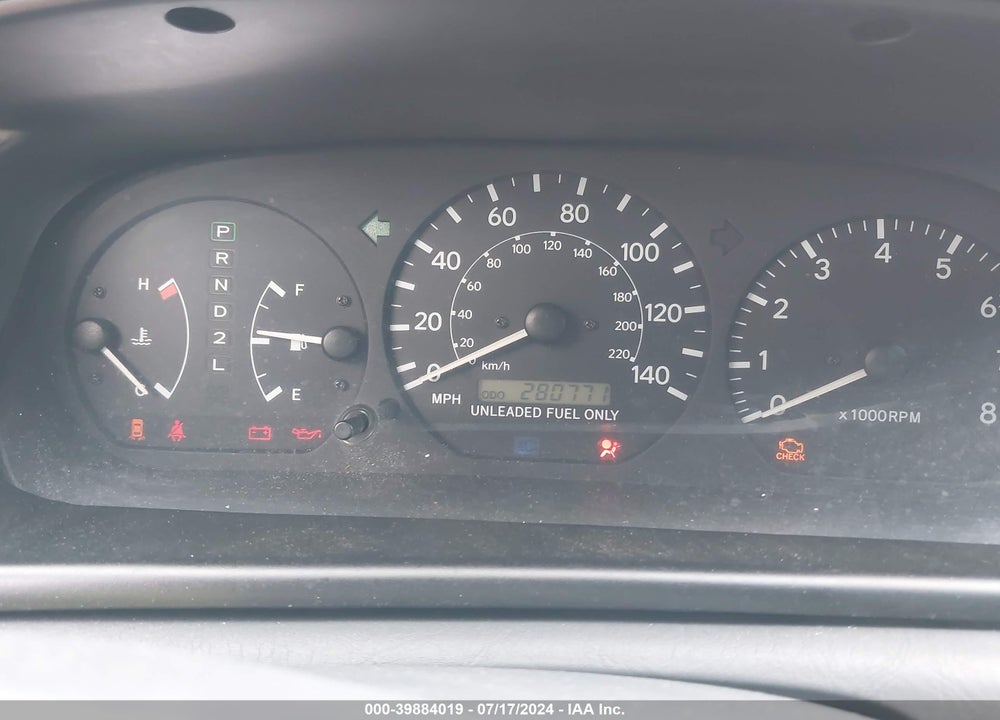 1999 TOYOTA CAMRY LE VIN: JT2BG22K1X0272168