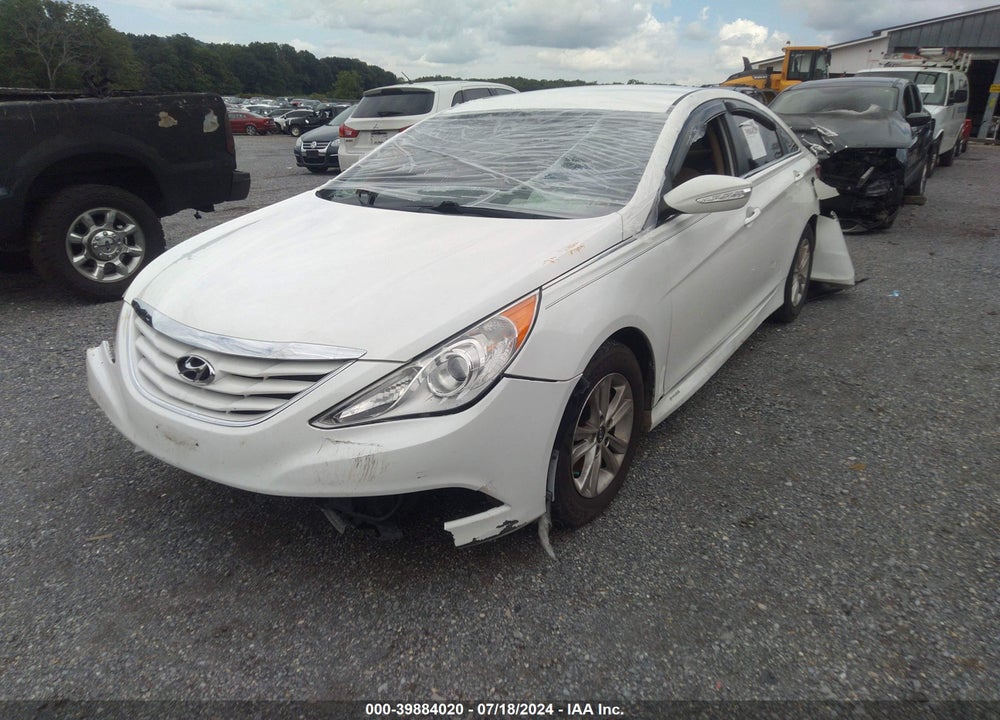 2014 HYUNDAI SONATA GLS VIN: 5NPEB4AC8EH932926
