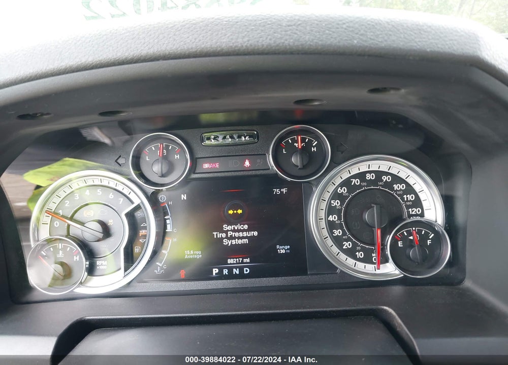 2016 RAM 1500 BIG HORN VIN: 1C6RR7LT8GS309782