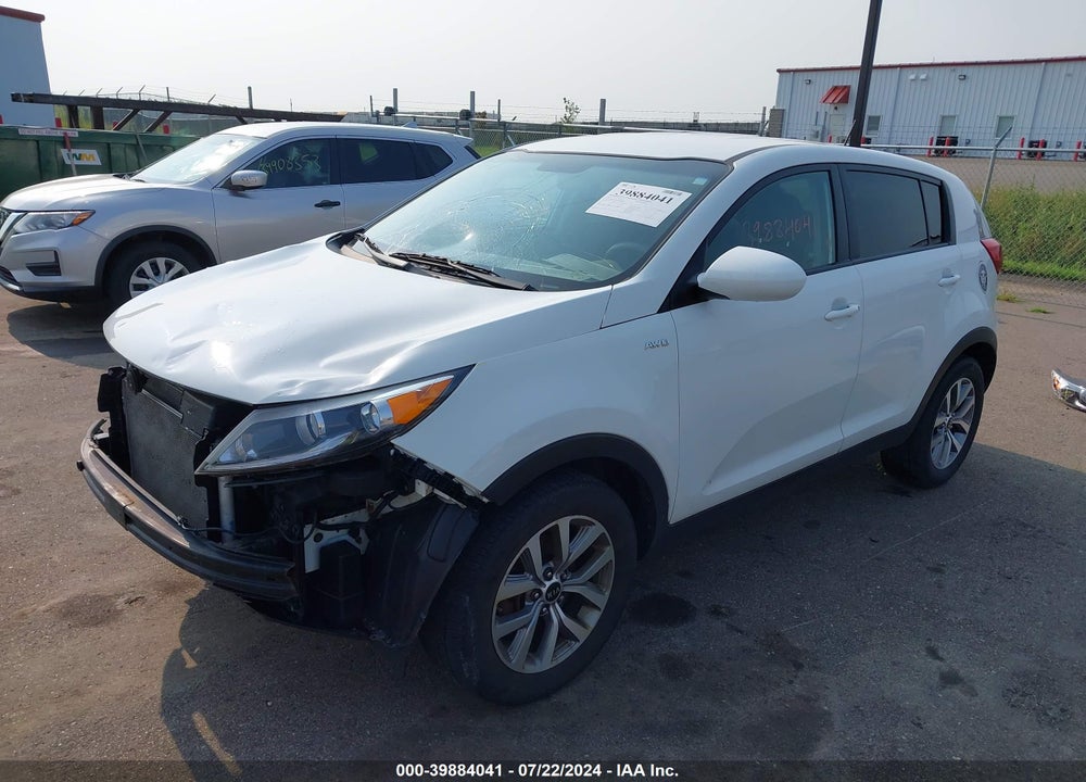 2016 KIA SPORTAGE LX VIN: KNDPBCAC8G7809444