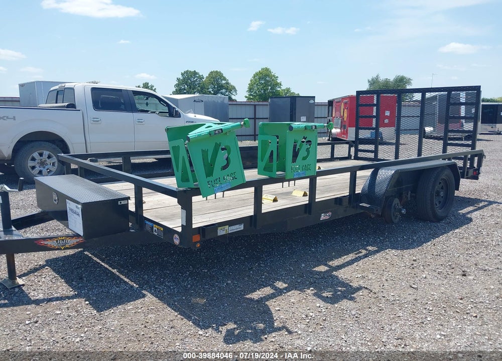 2022 H&H 16" 7000 AXLE UTILIT VIN: 2JWUT1629NR557512