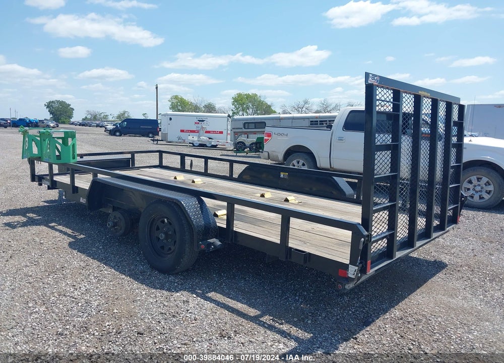 2022 H&H 16" 7000 AXLE UTILIT VIN: 2JWUT1629NR557512
