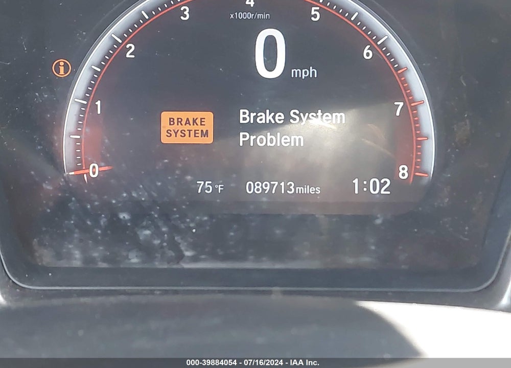 2019 HONDA CIVIC SI VIN: 2HGFC1E55KH708188