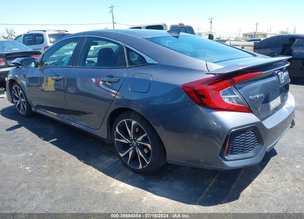 2019 HONDA CIVIC SI VIN: 2HGFC1E55KH708188