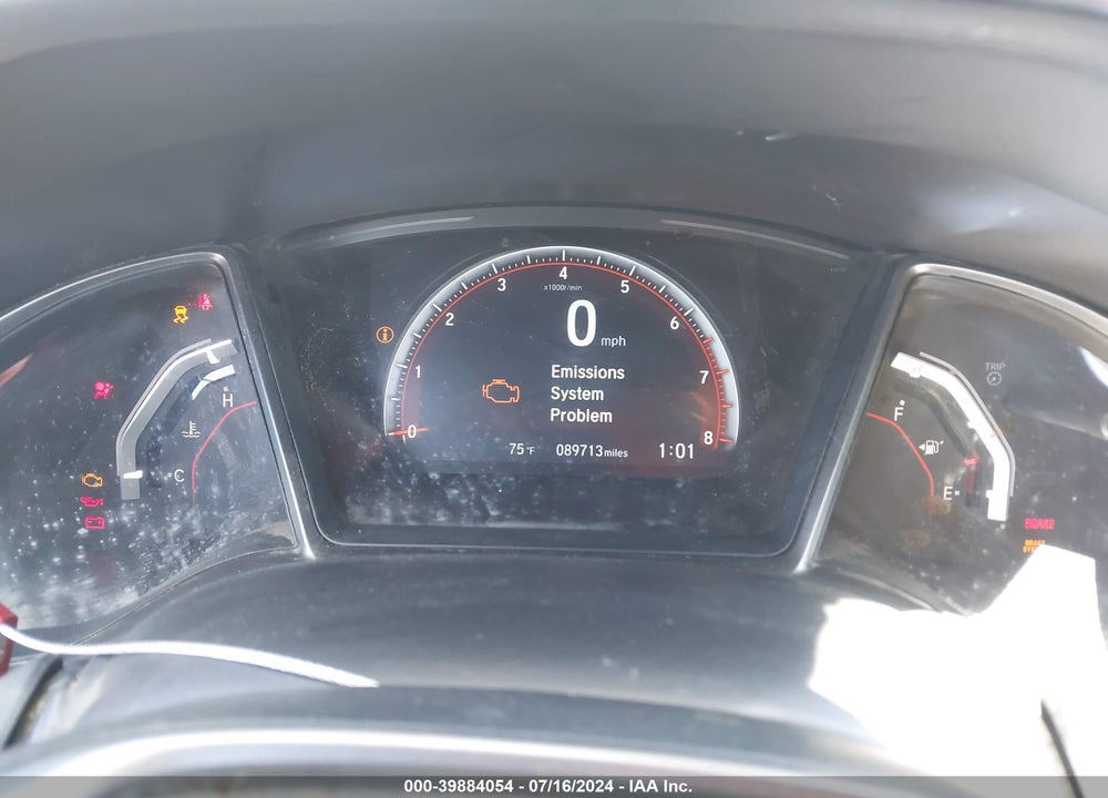 2019 HONDA CIVIC SI VIN: 2HGFC1E55KH708188