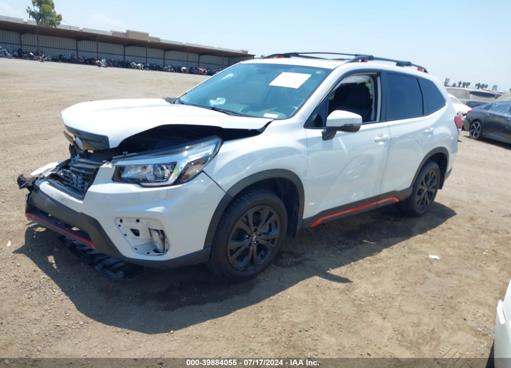 2020 SUBARU FORESTER SPORT VIN: JF2SKARC7LH569148