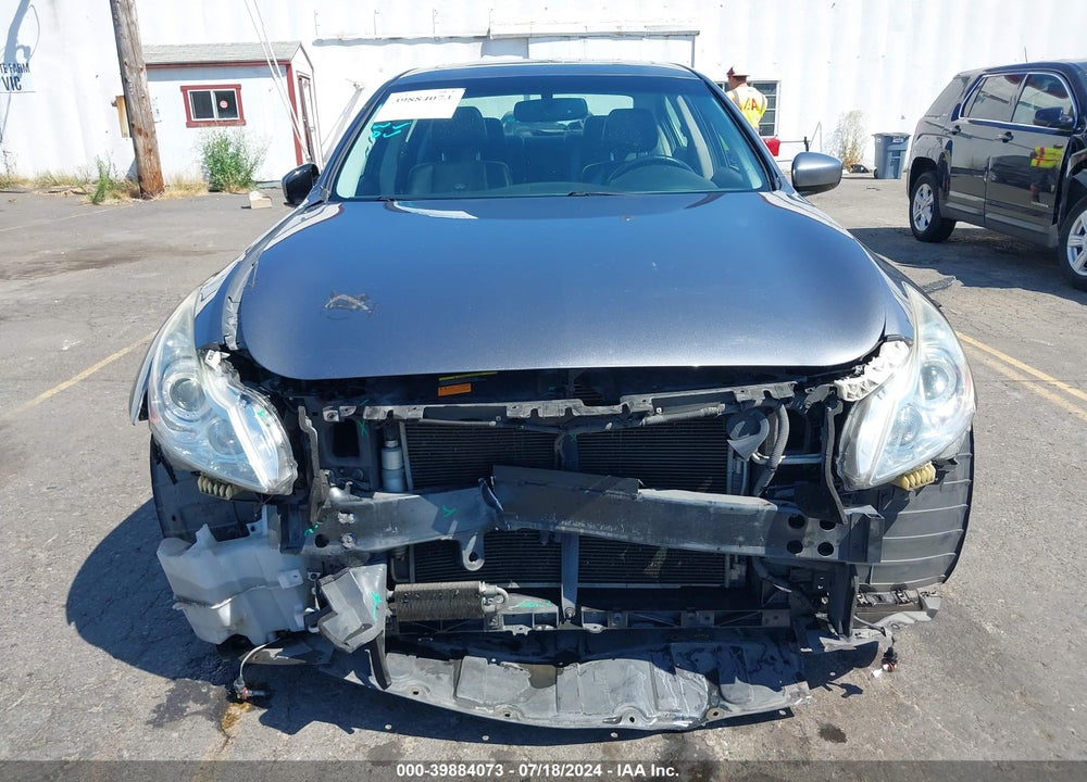 2010 INFINITI G37X VIN: JN1CV6AR1AM460196